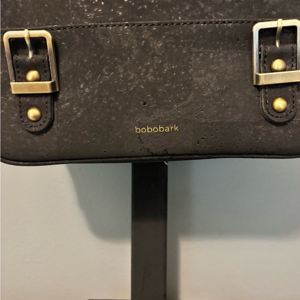 NWT Bobobark Convertible Backpack Cognac Laflore Paris. - Picture 13 of 13